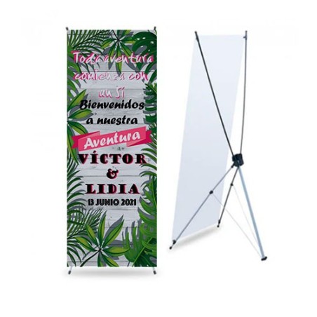 BANNER DE BODA TROPICAL