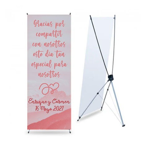 BANNER DE BODA ROSA