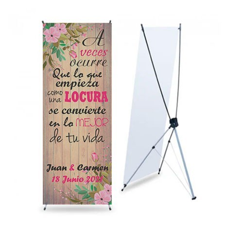 BANNER DE BODA ROMÁNTICO.