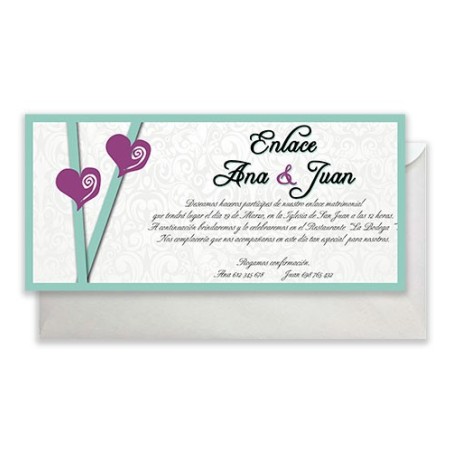 INVITACIÓN CORAZONES