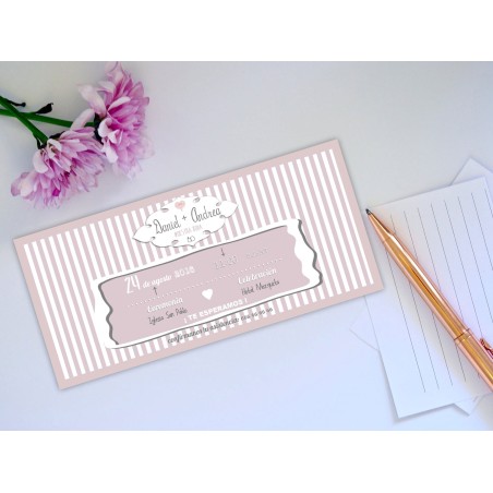 INVITACIÓN LISTAS VINTAGE