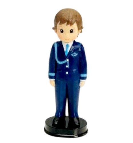 Figura comunión niño traje aviación