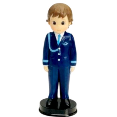 Figura comunión niño traje aviación