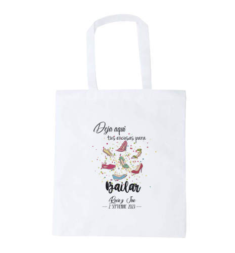 BOLSA SUBLIMADA NON WAVEN ZAPATOS