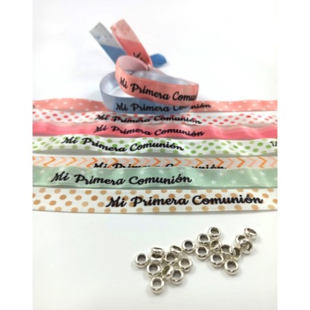 PACK PULSERA DE TELA COMUNIÓN -  PACK 60 UDS