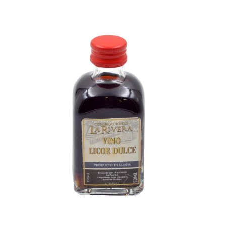 VINO DULCE LA RIVERA 50 ML CRISTAL