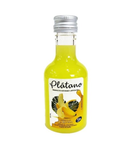 LICOR SIN ALCOHOL. PLÁTANO 50 ML