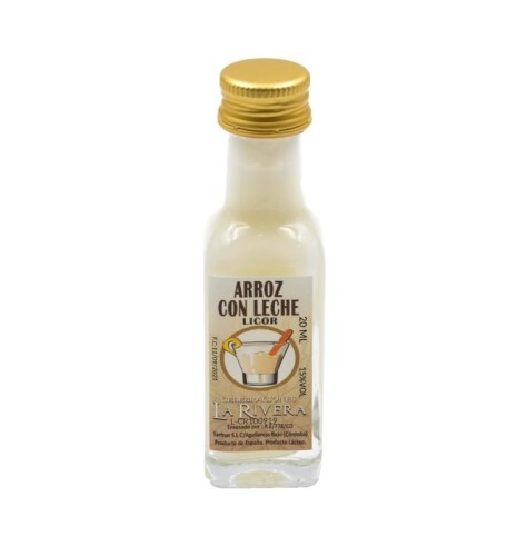 LICOR DE ARROZ CON LECHE 20 ML. CRISTAL