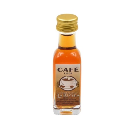 LICOR DE CAFÉ 20 ML. CRISTAL