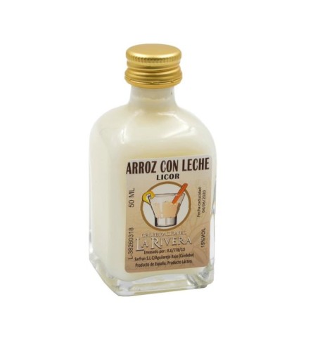 LICOR DE ARROZ CON LECHE 50 ML. CRISTAL