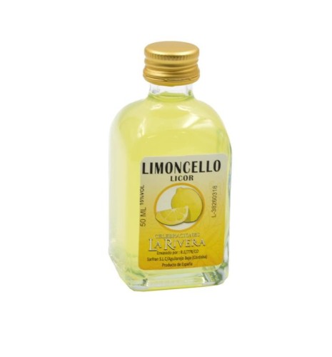 LICOR DE LIMONCELLO 50 ML. CRISTAL