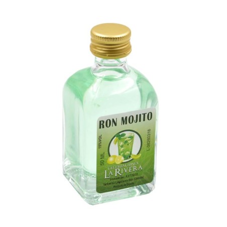 LICOR DE RON MOJITO 50 ML. CRISTAL