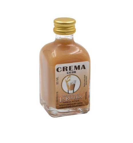 LICOR DE CREMA 50 ML. CRISTAL