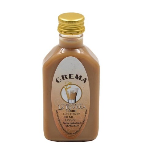 LICOR DE CREMA 50 ML. PLÁSTICO