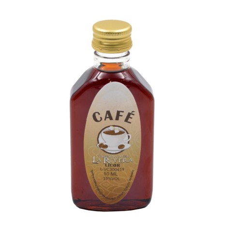 LICOR DE CAFÉ 50 ML. PLÁSTICO