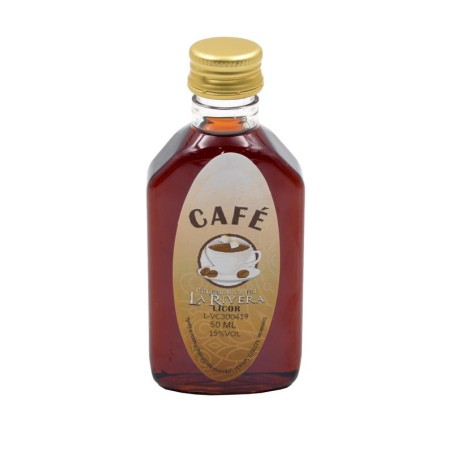 LICOR DE CAFÉ 50 ML. PLÁSTICO