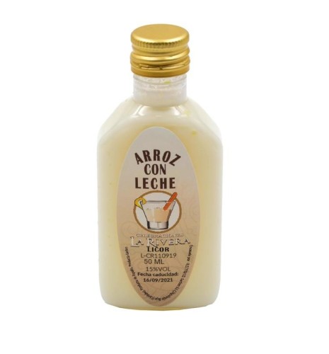 LICOR DE ARROZ CON LECHE 50 ML. PLÁSTICO