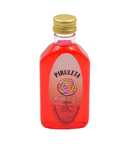 LICOR DE PIRULETA 50 ML. PLÁSTICO