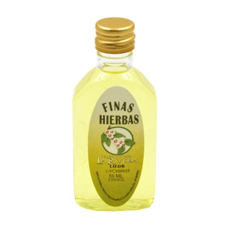 LICOR DE FINAS HIERBAS 50 ML. PLÁSTICO