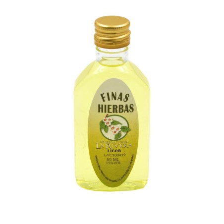 LICOR DE FINAS HIERBAS 50 ML. PLÁSTICO