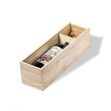 CAJA PARA BOTELLA DE VINO PERSONALIZADA MADRINA