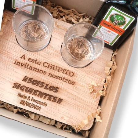 BANDEJA SOIS LOS SIGUENTES  Jägermeister