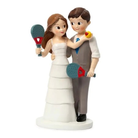 FIGURA TARTA NOVIOS PADEL
