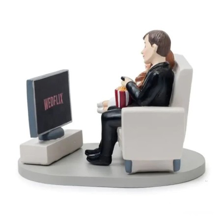 FIGURA TARTA NOVIOS NETFLIs