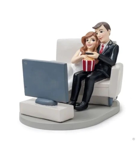 FIGURA TARTA NOVIOS NETFLIs