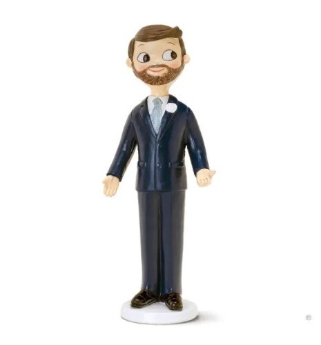 FIGURA TARTA NOVIO CON BARBA