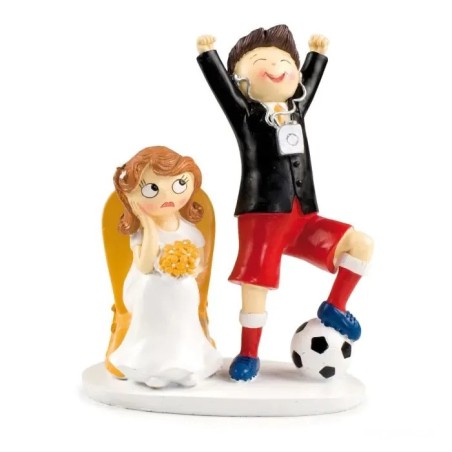 FIGURA TARTA NOVIOS FÚTBOL