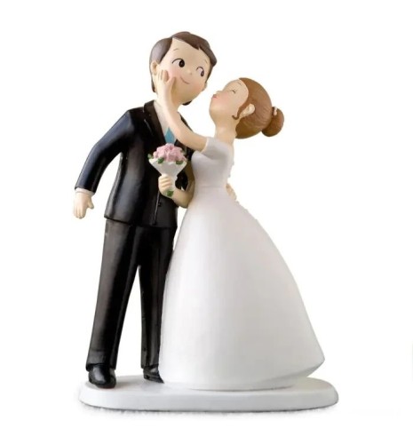 FIGURA TARTA NOVIOS CARICIA