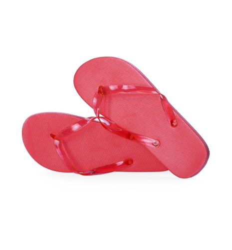CHANCLAS PARA INVITADOS ROJA