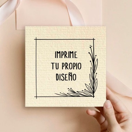 IMPRIME TU PROPIA INVITACIÓN 145 x 145 MM