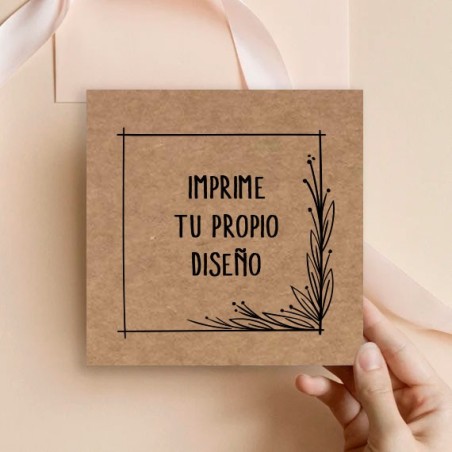 IMPRIME TU PROPIA INVITACIÓN 145 x 145 MM