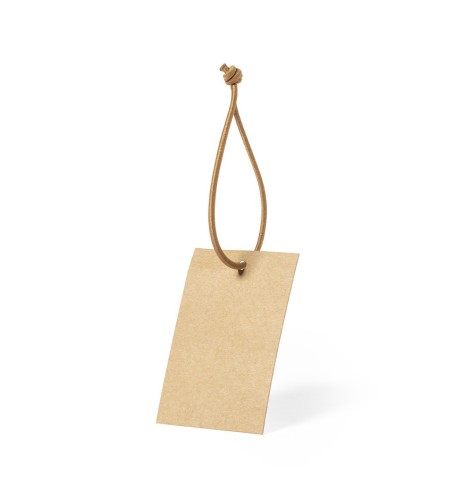 TARJETA KRAFT CON CUERDA 5x8 cm