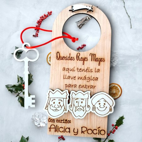 LLAVE MÁGICA REYES MAGOS PERSONALIZADA