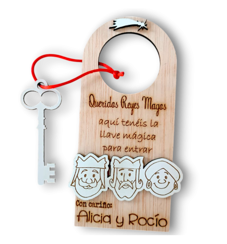 LLAVE MÁGICA REYES MAGOS PERSONALIZADA