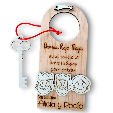 LLAVE MÁGICA REYES MAGOS PERSONALIZADA