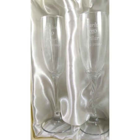 COPAS GRABADAS PARA BODA