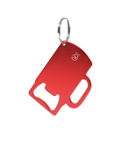 LLAVERO ABRIDOR EN ALUMINIO RECICLADO