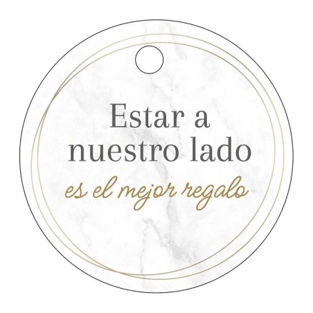 Tarjeta Redonda – “Estar a nuestro lado”