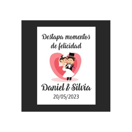 PEGATINAS BODA VERTICAL