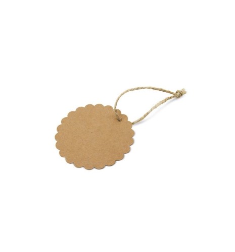 TARJETA CON FORMA DE GALLETA pack de 100 uds