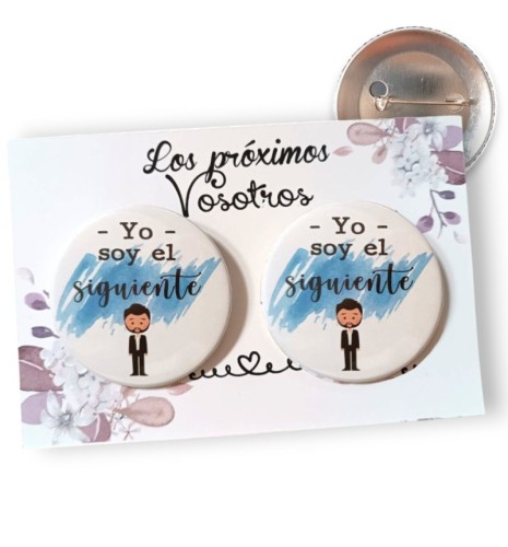 Pack de Chapas Sois los Siguientes