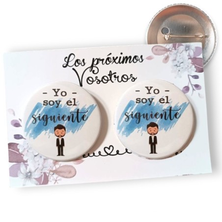 Pack de Chapas Sois los Siguientes