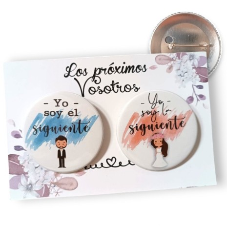 Pack de Chapas Sois los Siguientes