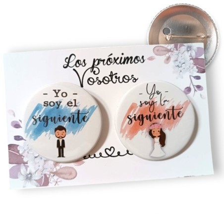 Pack de Chapas Sois los Siguientes