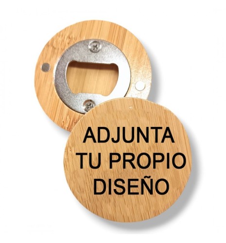 ABRIDOR BAMBU CON TU DISEÑO PERSONALIZADO