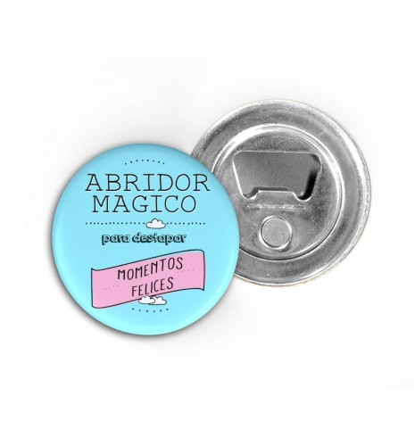 IMÁN ABRIDOR PARA DESTAPAR MOMENTOS FELICES